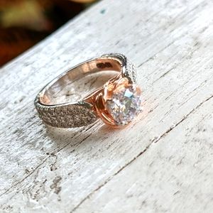 Enchanted Disney Belle engagement ring